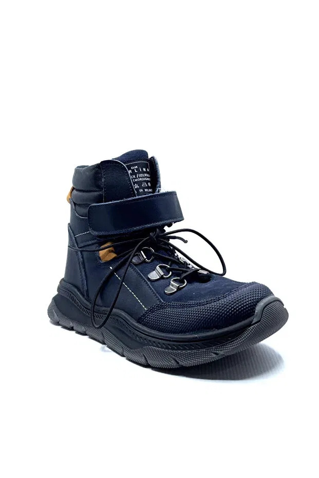 Детские ботинки для мальчиков ортопедические Perlina, Navy Blue — фото 2