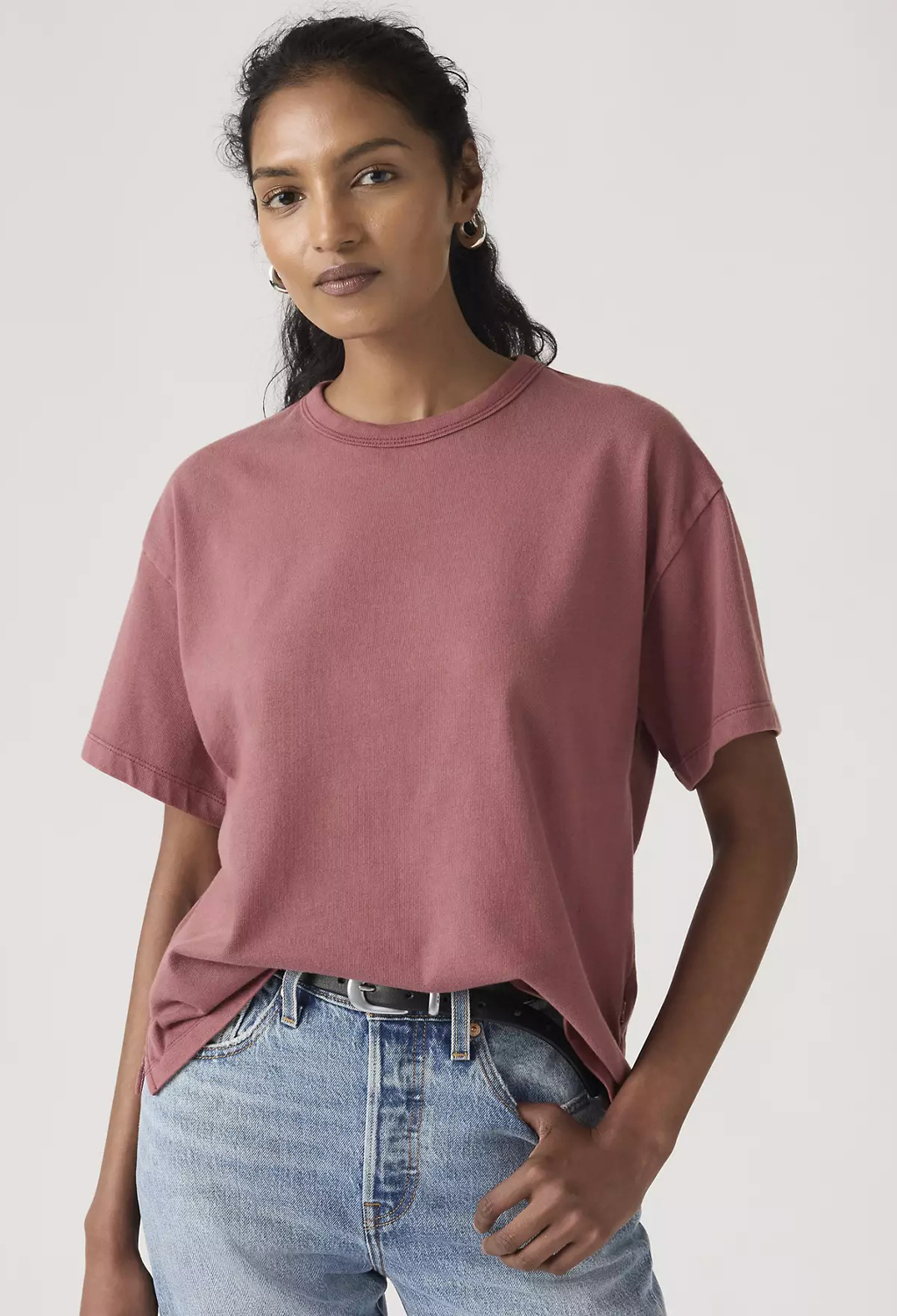 Футболка Levi's Premium Vintage Garment Dye Short-sleeve, красный — фото 3
