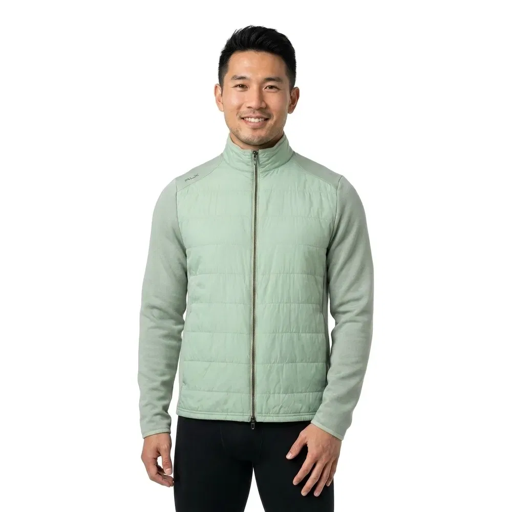 Мужской свитшот с молнией Polo ralph lauren, Green — фото 2