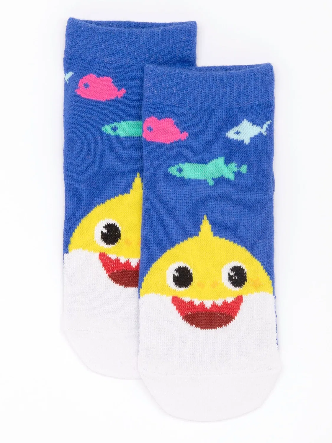Носки детские Baby Shark Multi-Character Calf Socks Set Vanilla Underground, белый — фото 4