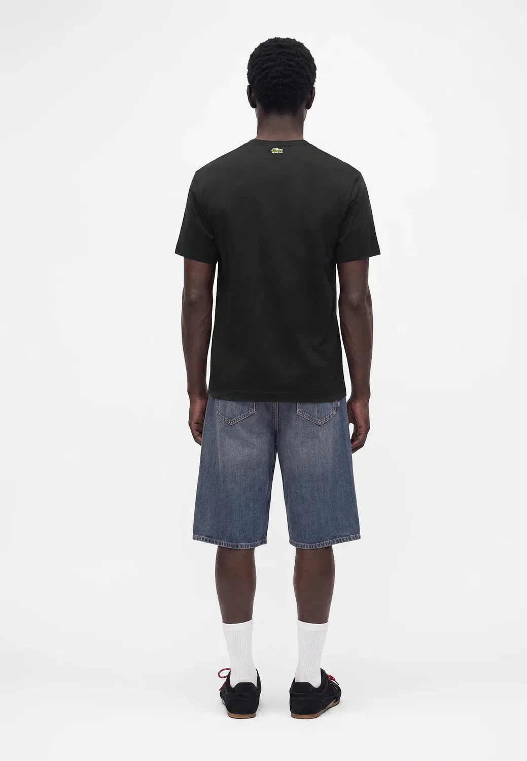 Футболка с принтом Lacoste, Black — фото 3