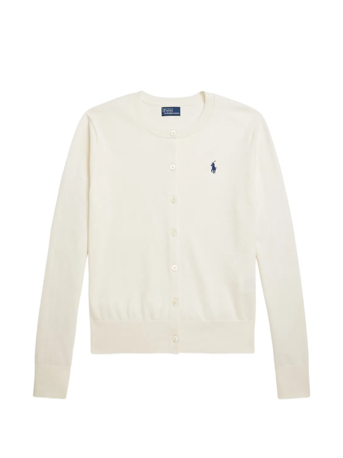 Кардиган нейтральных тонов Polo Ralph Lauren, нейтральные