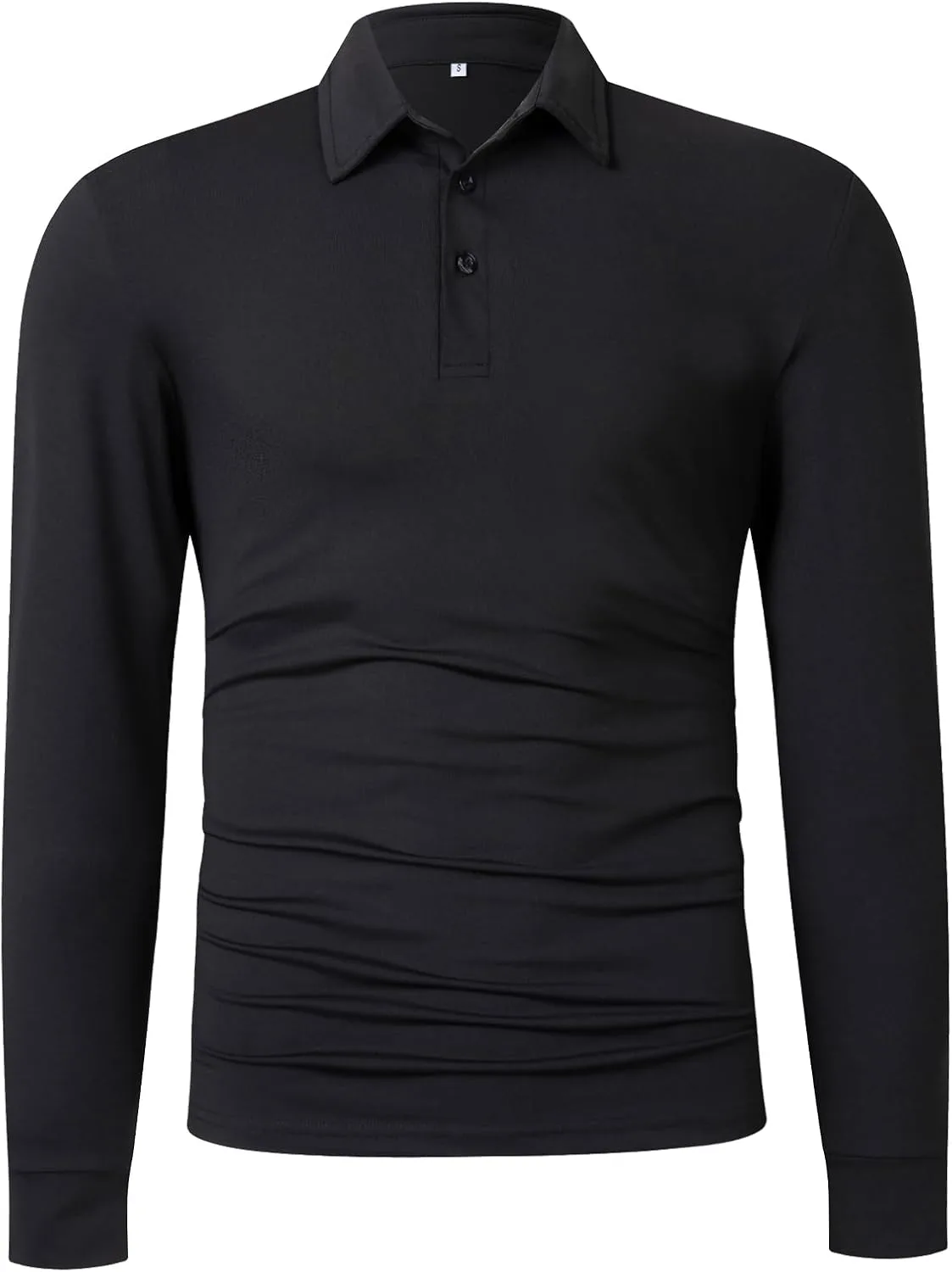 

Мужская поло с длинным рукавом и петлей для очков Klyptxyo