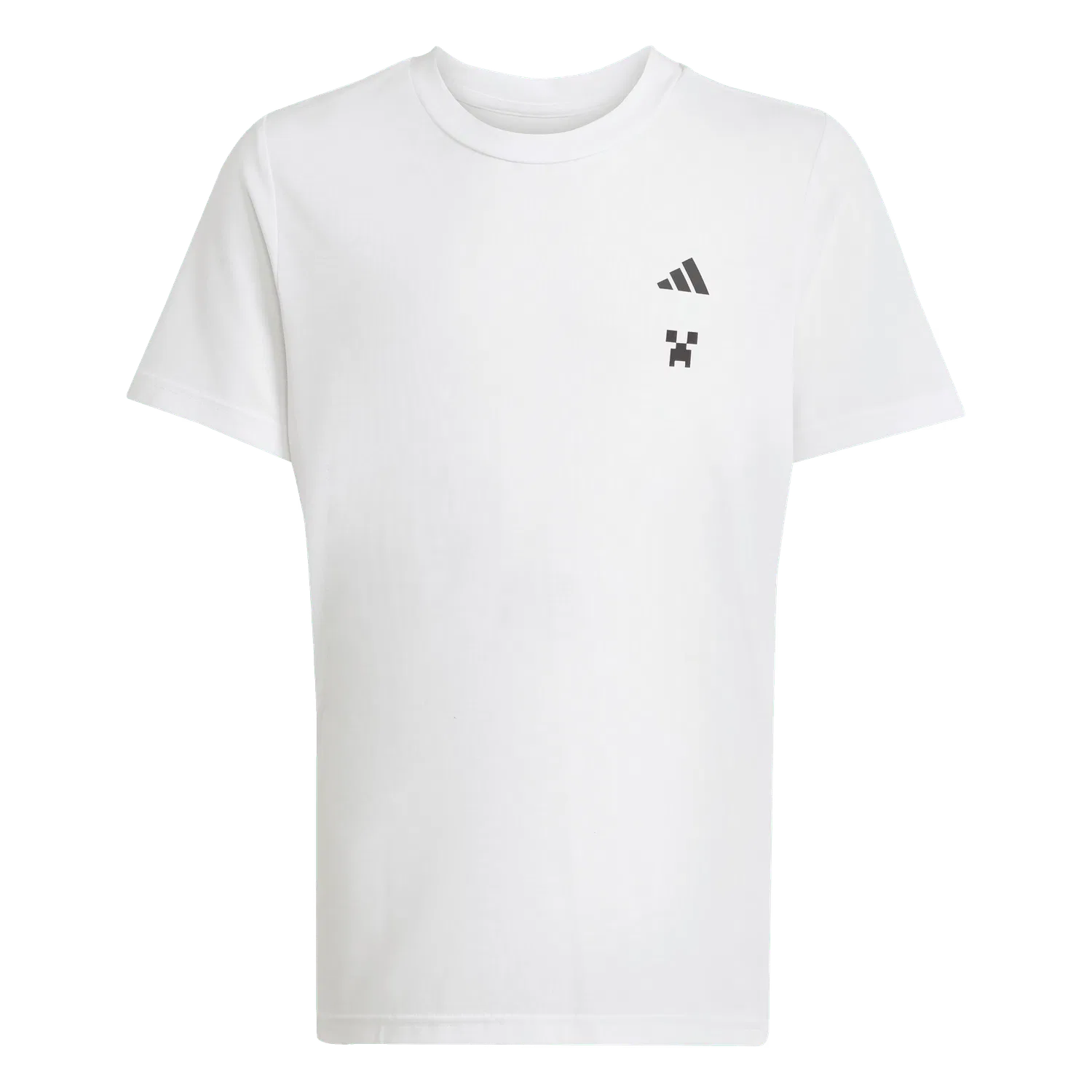 Детская футболка Minecraft Adidas, белый