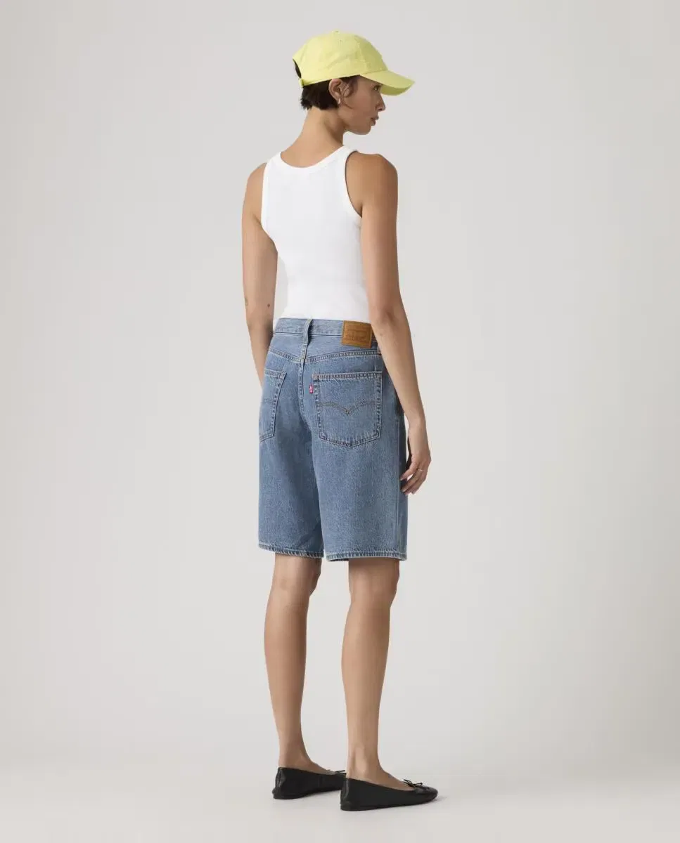 Женские шорты джинсовые свободного кроя Baggy Dad Jort Levi's, Azul — фото 2
