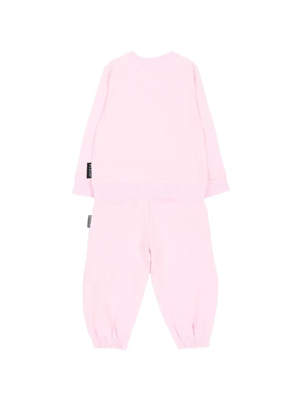 Спортивный костюм с логотипом Philipp Plein Junior, розовый — фото 2