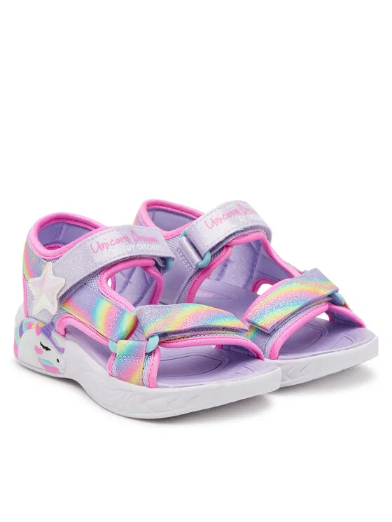Сандалии Unicorn Dreams Sandal-Dreamy Unicorns Skechers, фиолетовый — фото 2