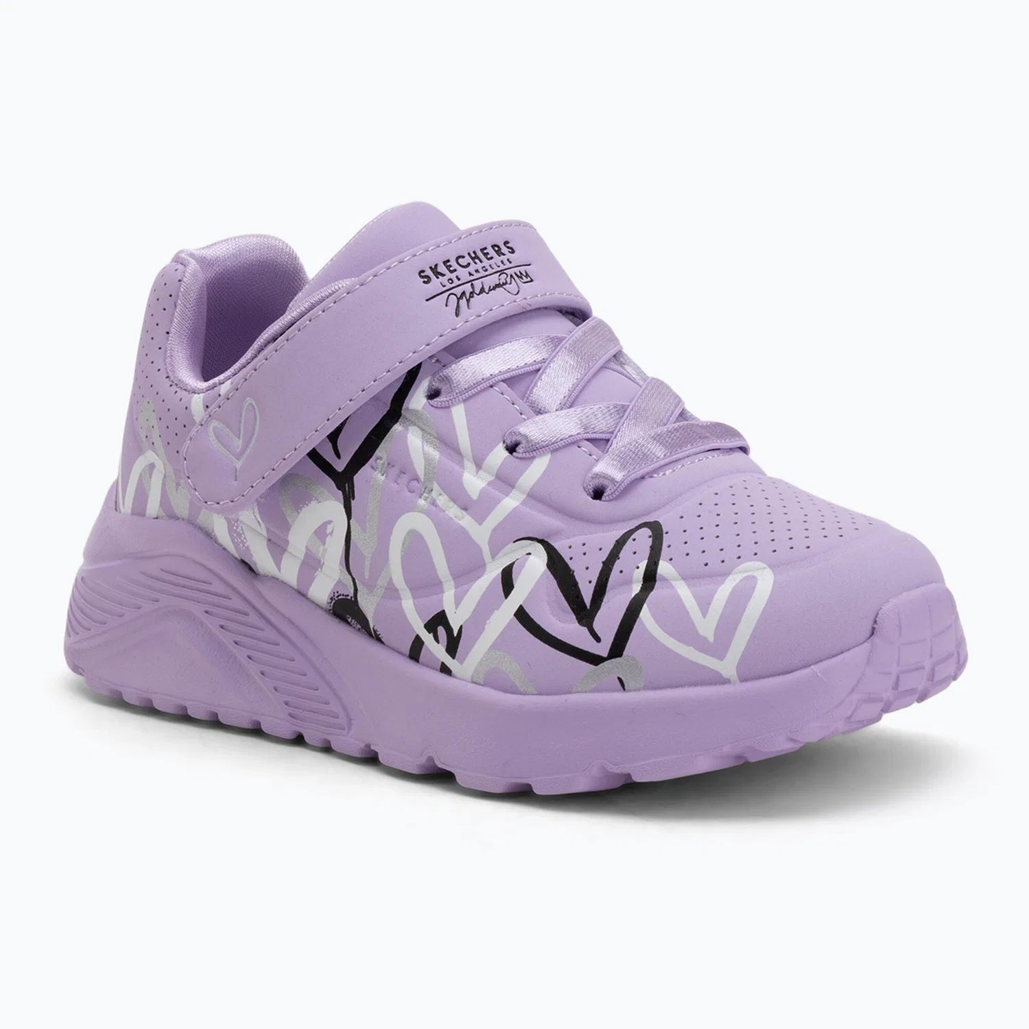 Детские кроссовки с высоким берцем Skechers Uno Lite Love Levitate, Violett