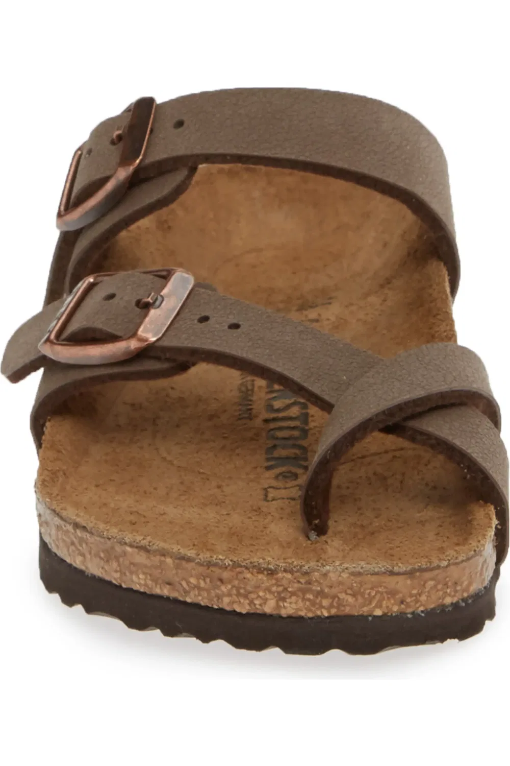 Детские сандалии с регулируемыми ремешками Mayari Birkenstock, коричневый — фото 4