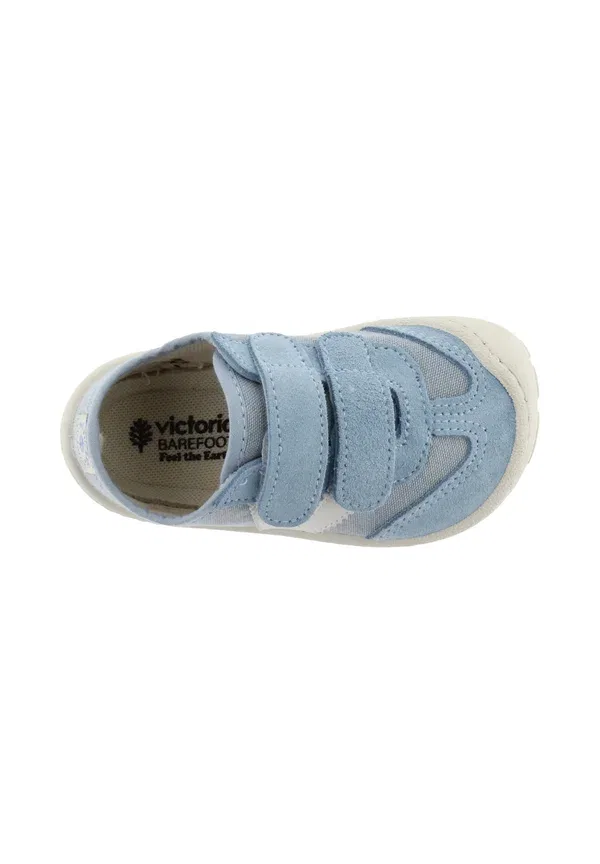 Ботинки с текстильным верхом Bosco barefoot low Victoria Shoes, azul, синий — фото 3