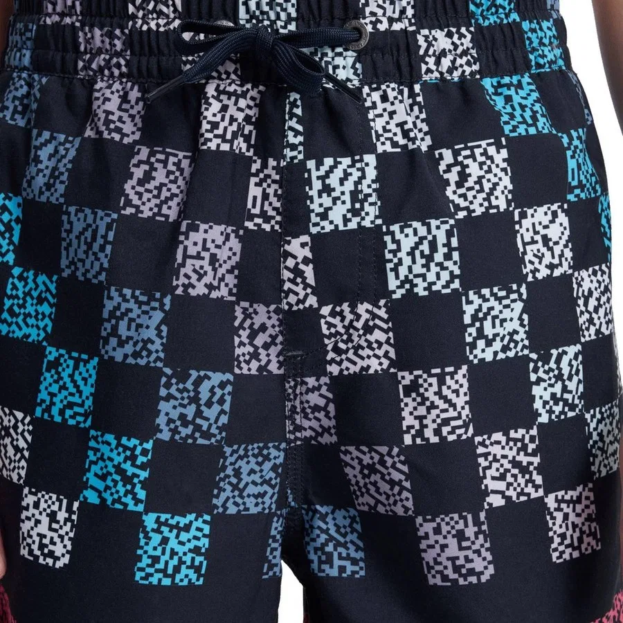 Плавки для мальчиков Quiksilver Evd Printed, Черный — фото 4