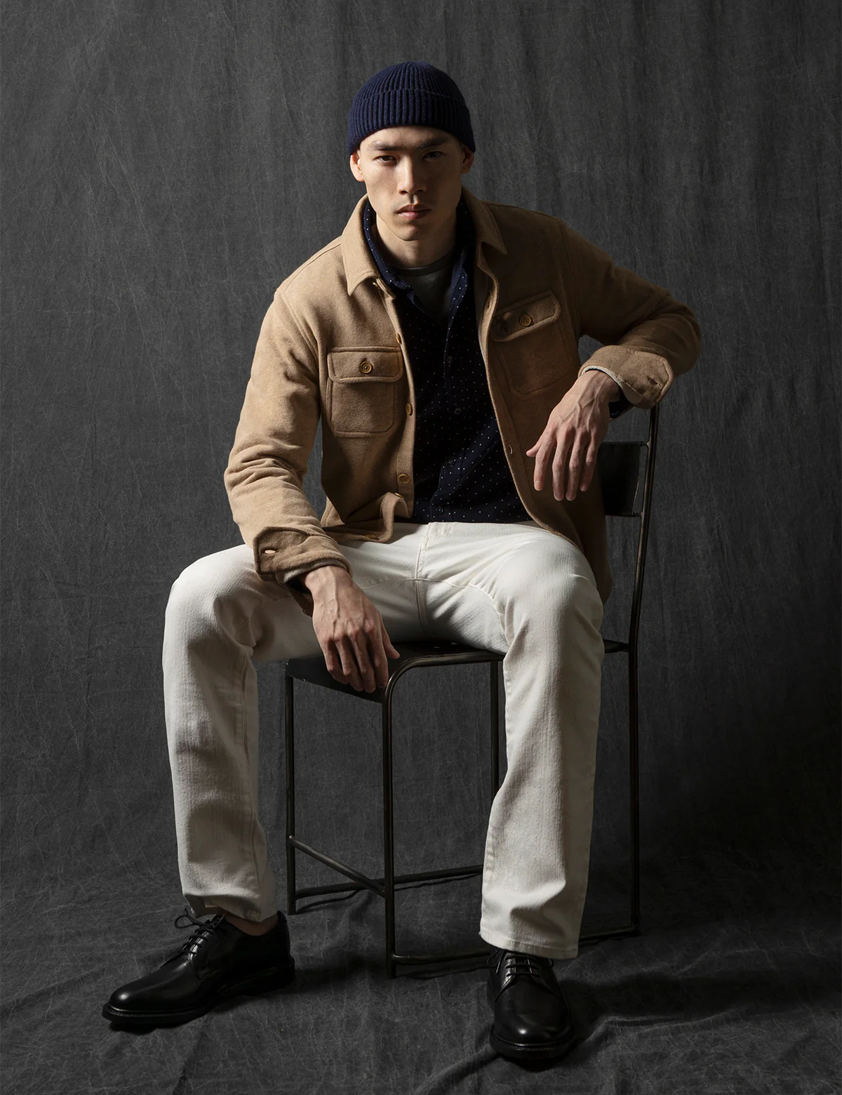 Куртка U.S. Polo Assn White Label French Terry, коричневый — фото 2