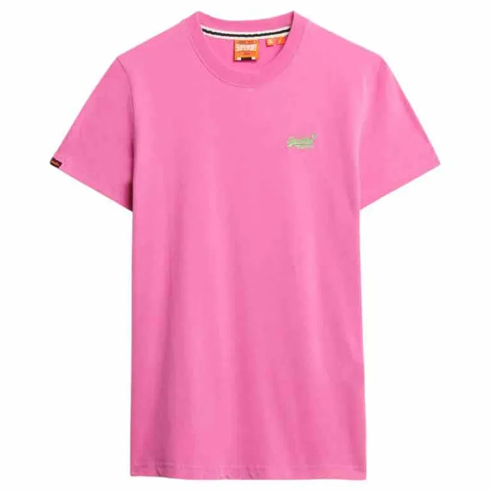 Футболка с коротким рукавом с вышивкой Vintage Logo Superdry, розовый