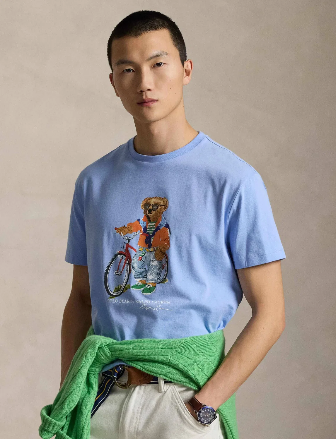 Футболка с коротким рукавом Polo Ralph Lauren, Azzurro