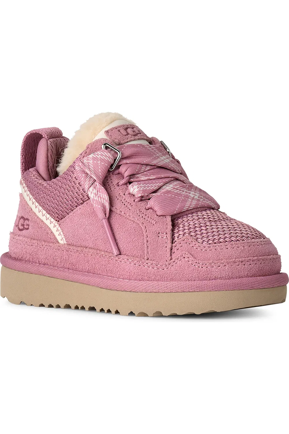 Кроссовки детские на плоской подошве Lowmel UGG, Dusty Orchid