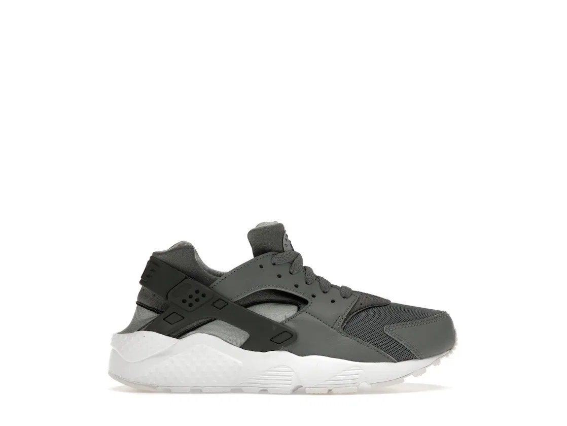 Детские кроссовки lifestyle с сетчатым верхом Nike Huarache Run, Grey/Silver-White