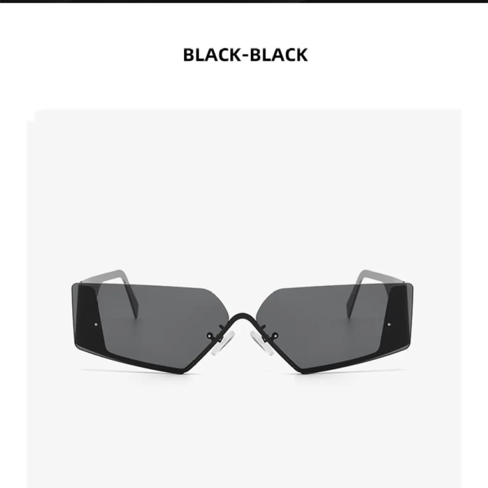 

Солнцезащитные очки в форме «кошачий глаз» с металлической оправой и широкими дужками, винтажные, роскошные, с защитой от ультрафиолета UV400 generic, Brown