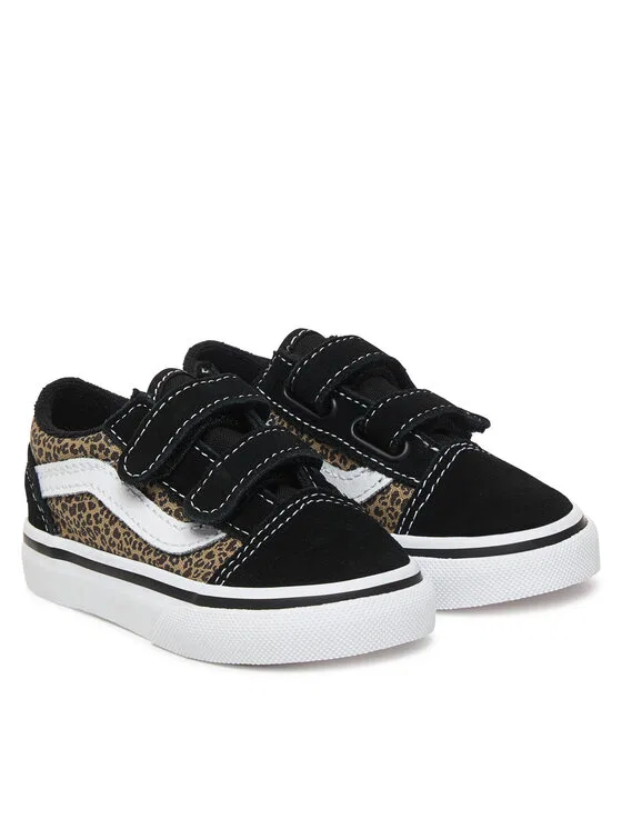 Кеды Old Skool V Vans, коричневый — фото 2