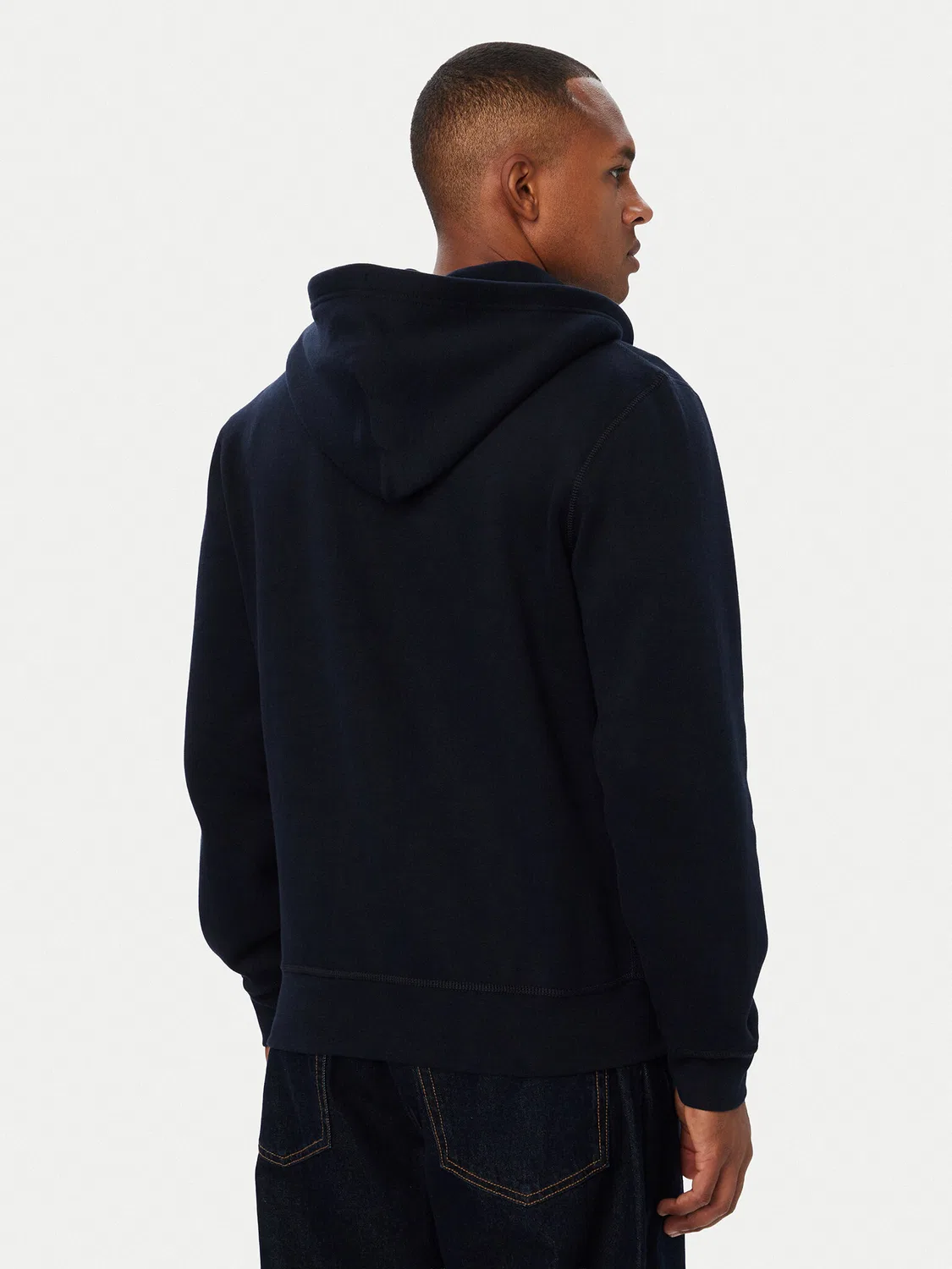 Мужская толстовка стандартного кроя Essential Tommy Hilfiger, темно-синий — фото 3
