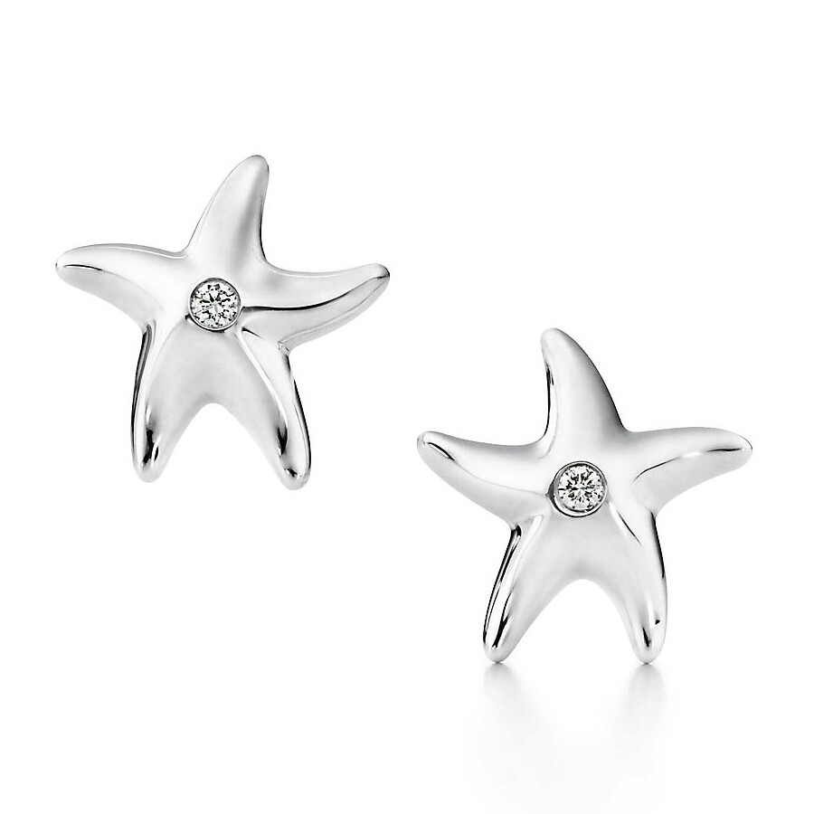 

Серьги Tiffany & Co. Elsa Peretti Starfish, серебро