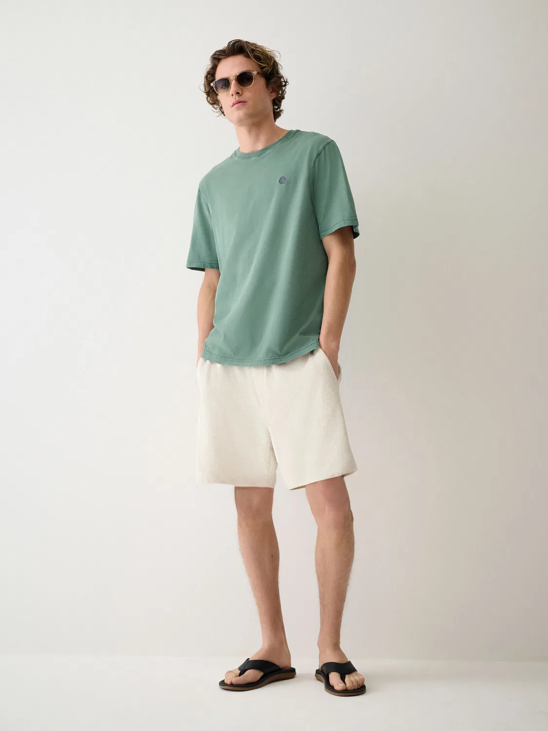 Шорты Neutral Garment Dyed Jersey Next, нейтральный — фото 2
