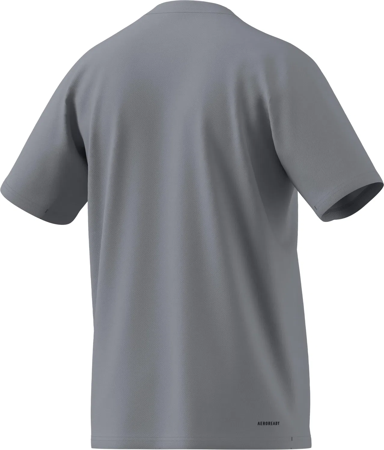 Мужская футболка с коротким рукавом Train Essentials Training Tee adidas, Halo Silver/Black — фото 2
