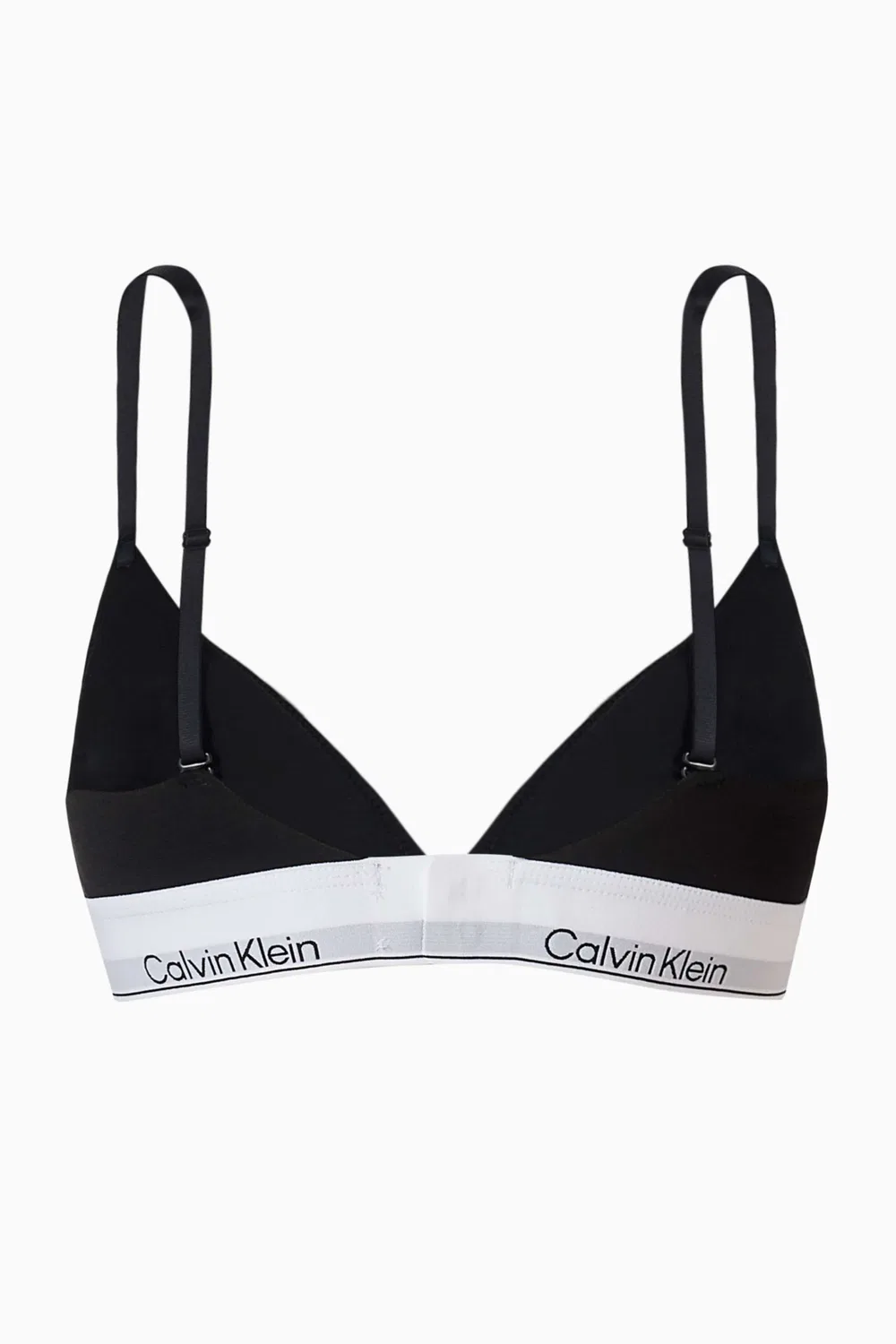 Бюстгальтер треугольный Icon Logo Calvin Klein, черный — фото 2