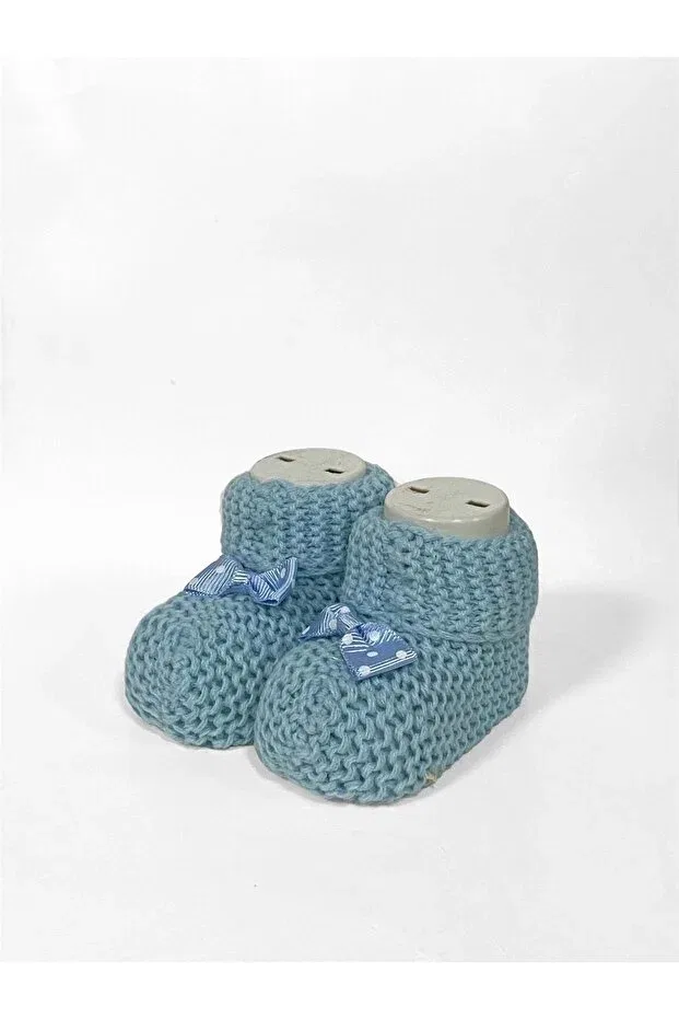 Детские пинетки для новорожденных трикотажные Mnk Baby&Kids, Dark Blue
