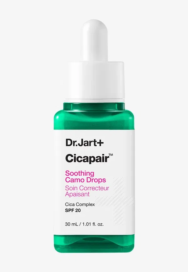 Успокаивающие капли Cicapair с SPF 20 - сыворотка 30 мл Dr. Jart+