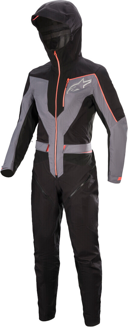 

Велосипедный текстильный костюм Alpinestars Tahoe WP 1-Piece, черный/серый