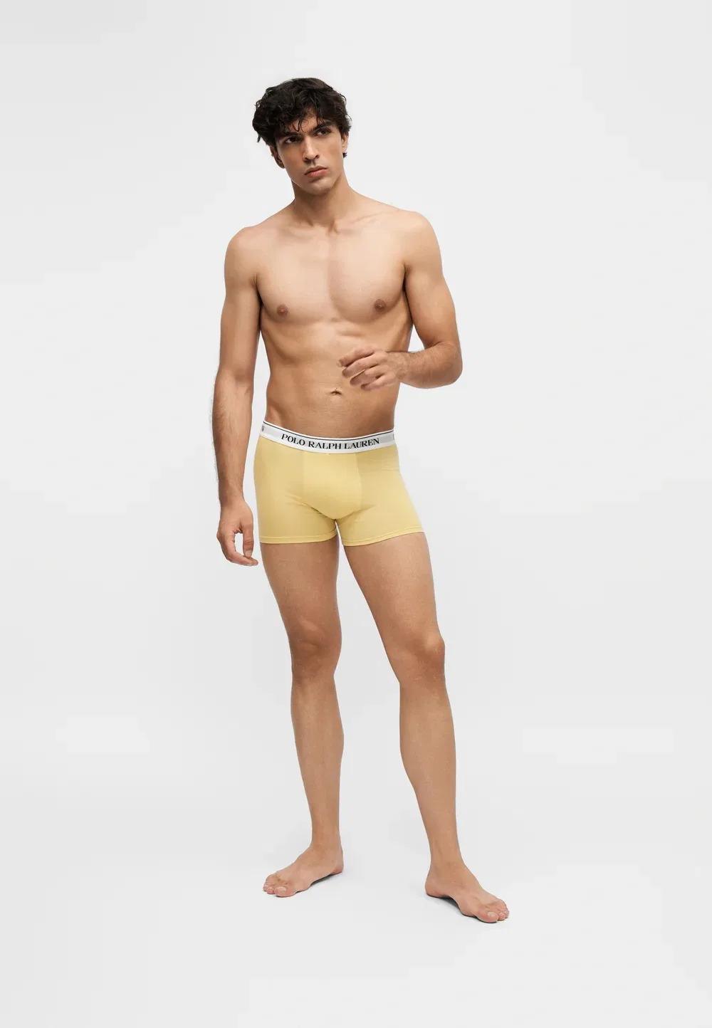 3 шт. - трусы Polo Ralph Lauren, Black/Blue Yacht/Campus Yellow