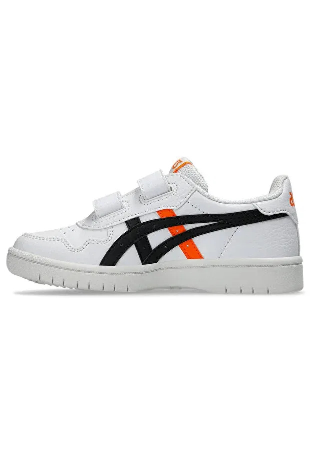 Детские спортивные кроссовки для девочек с липучкой Asics, White — фото 2