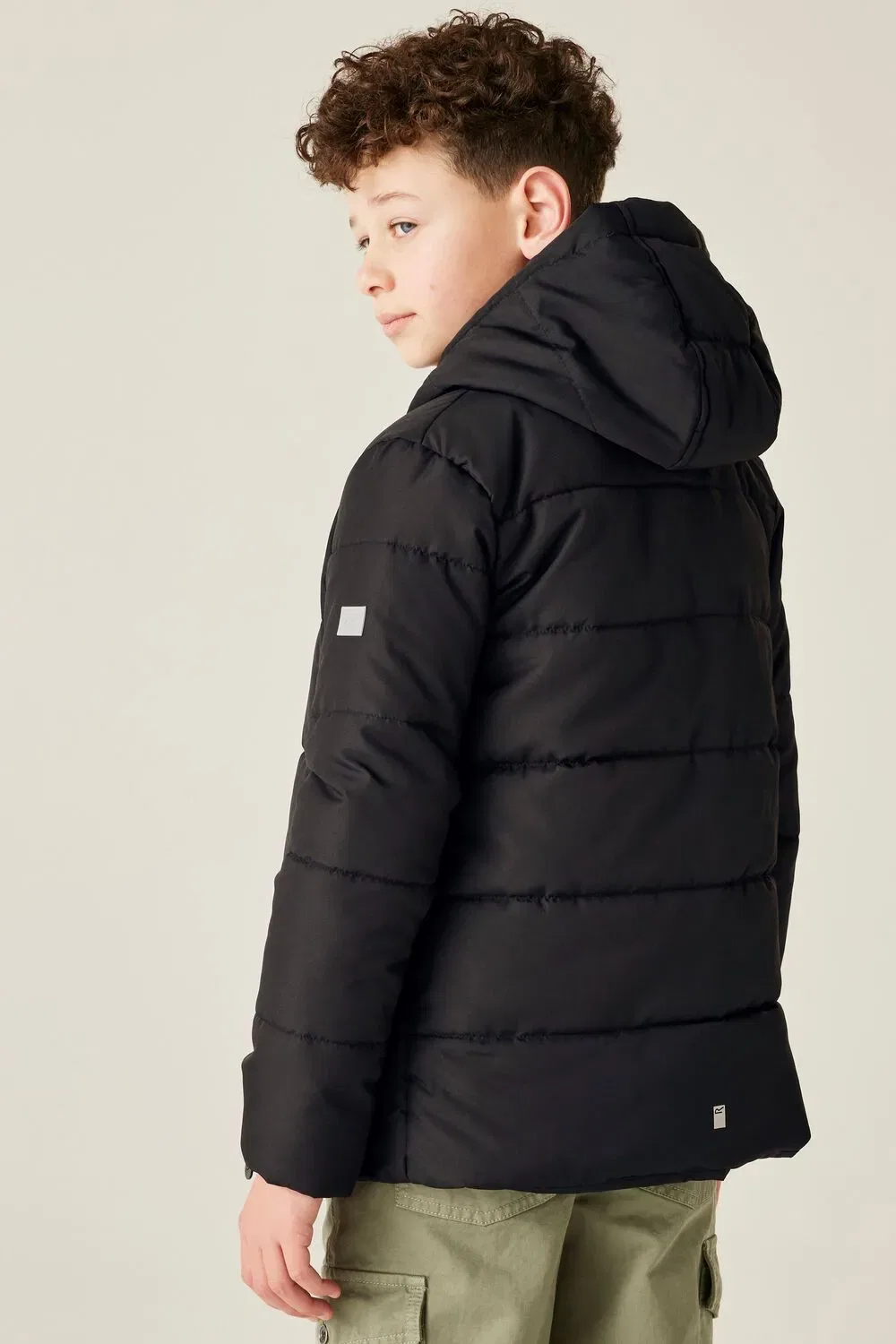 Детская куртка Thermoguard Insulated Padded Jacket Regatta, черный — фото 2