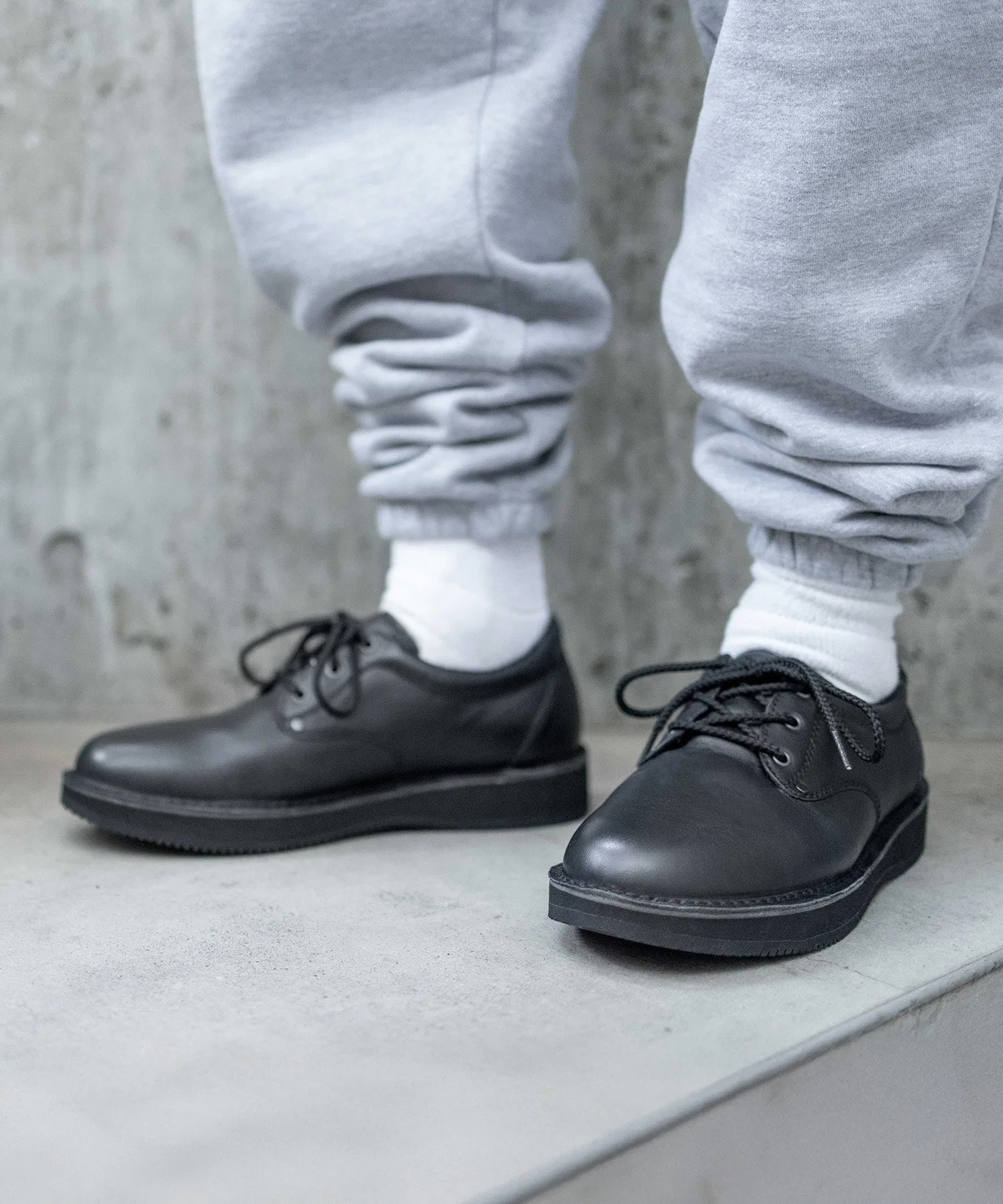 Мужские кожаные туфли ROCKPORT Plain Toe чёрные — фото 3