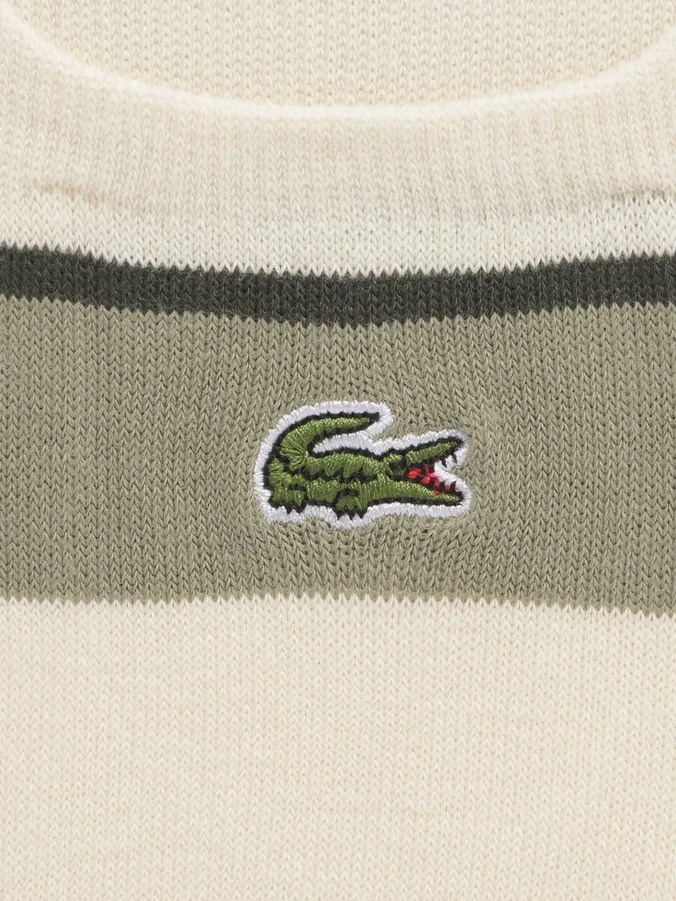 Носки мужские с цветными блоками LACOSTE, Ivory — фото 2