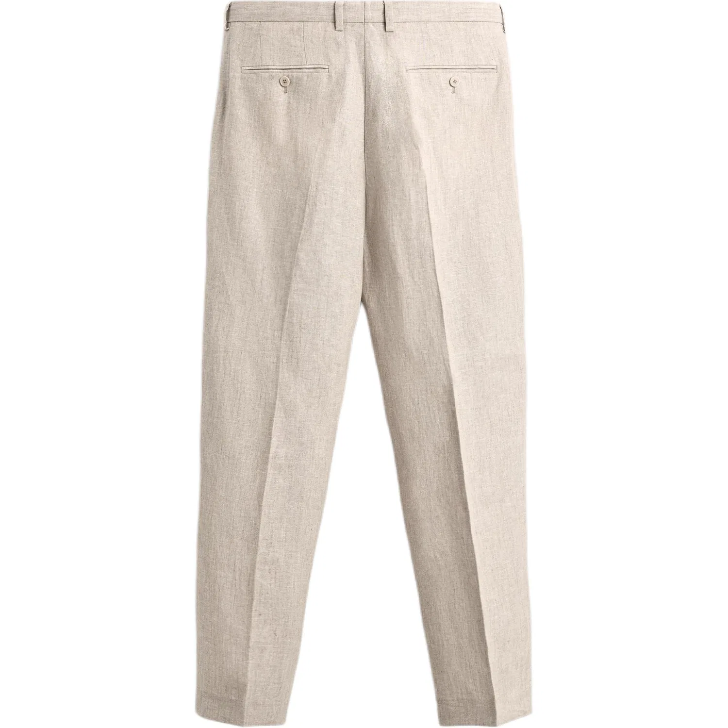 Мужские брюки классические светло-бежевые ZARA, Light Beige — фото 3