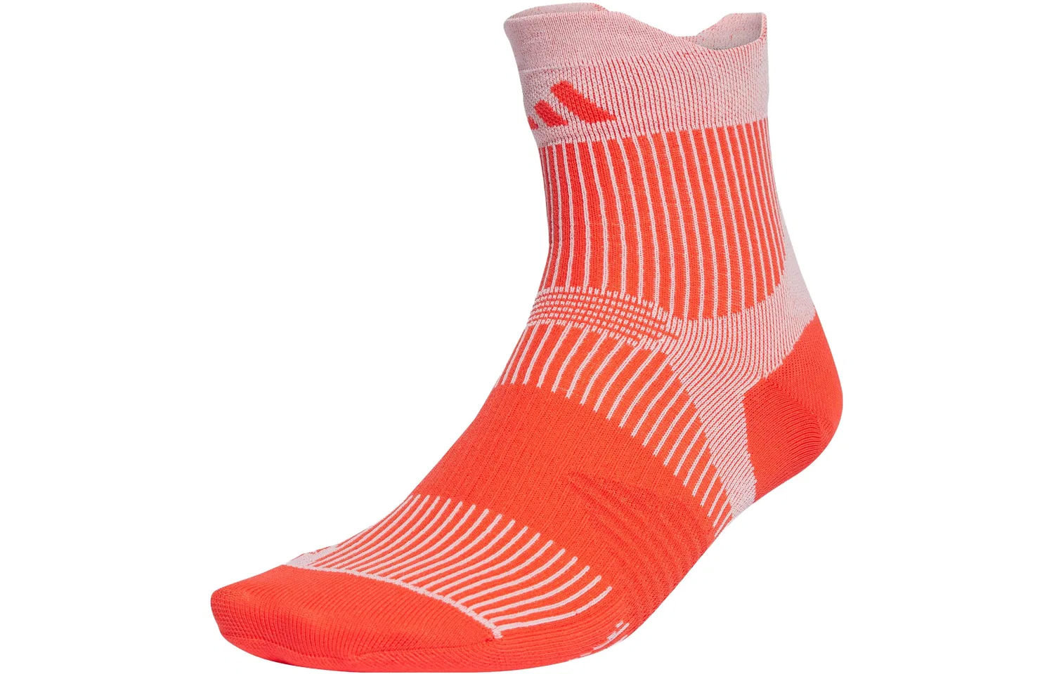 Детские носки-невидимки с принтом Adidas, Light Red