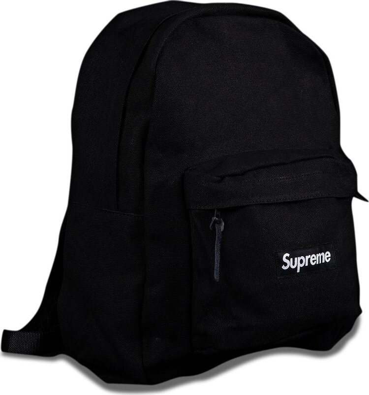 

Рюкзак Supreme Canvas Backpack Black, черный