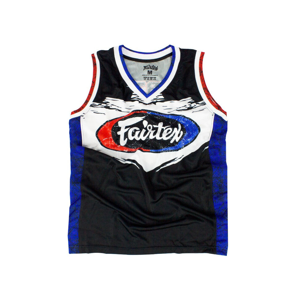 

Баскетбольная майка Fairtex JS10, размер XXL, черный