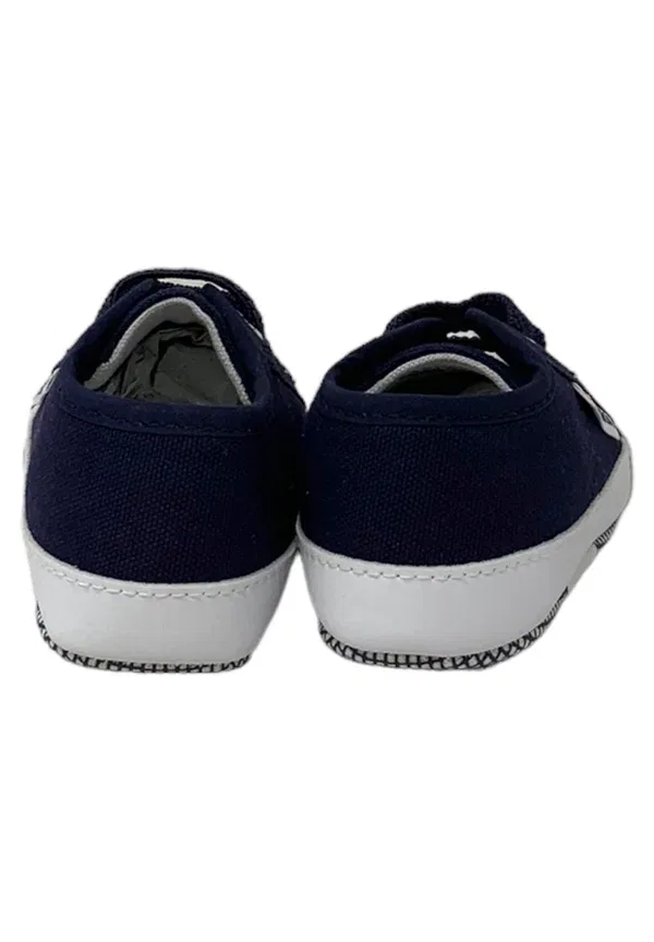 Кеды хлопковые First shoes Superga, синий — фото 3