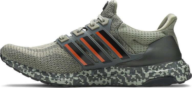 Кроссовки Adidas UltraBoost DNA 'Digital Camo - Legend Earth', зеленый — фото 4
