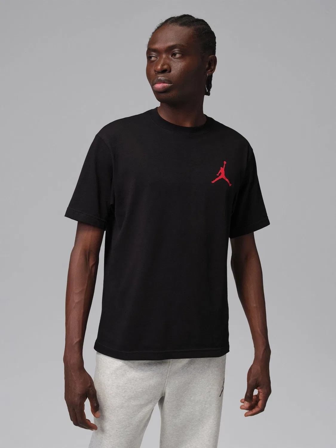 Футболка с логотипом Jordan, Black/Red Jordan