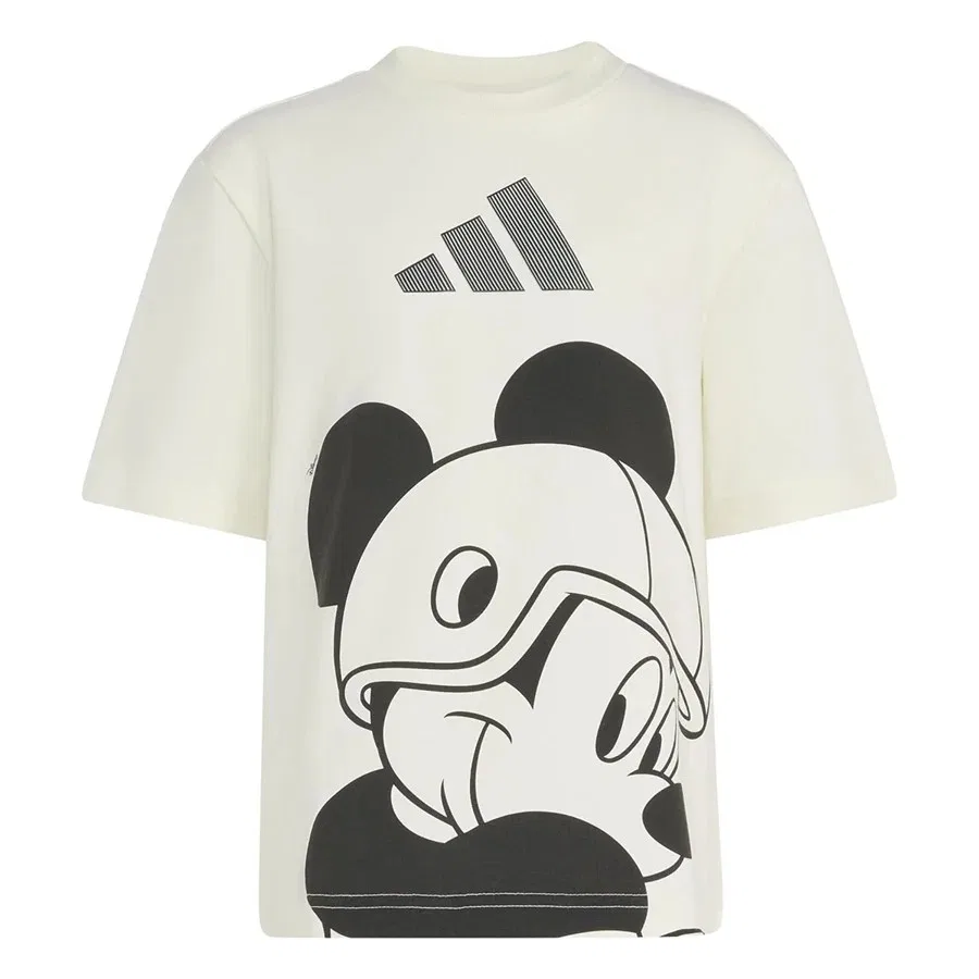 Детская футболка свободного кроя Lk Dy mm T adidas, Белый
