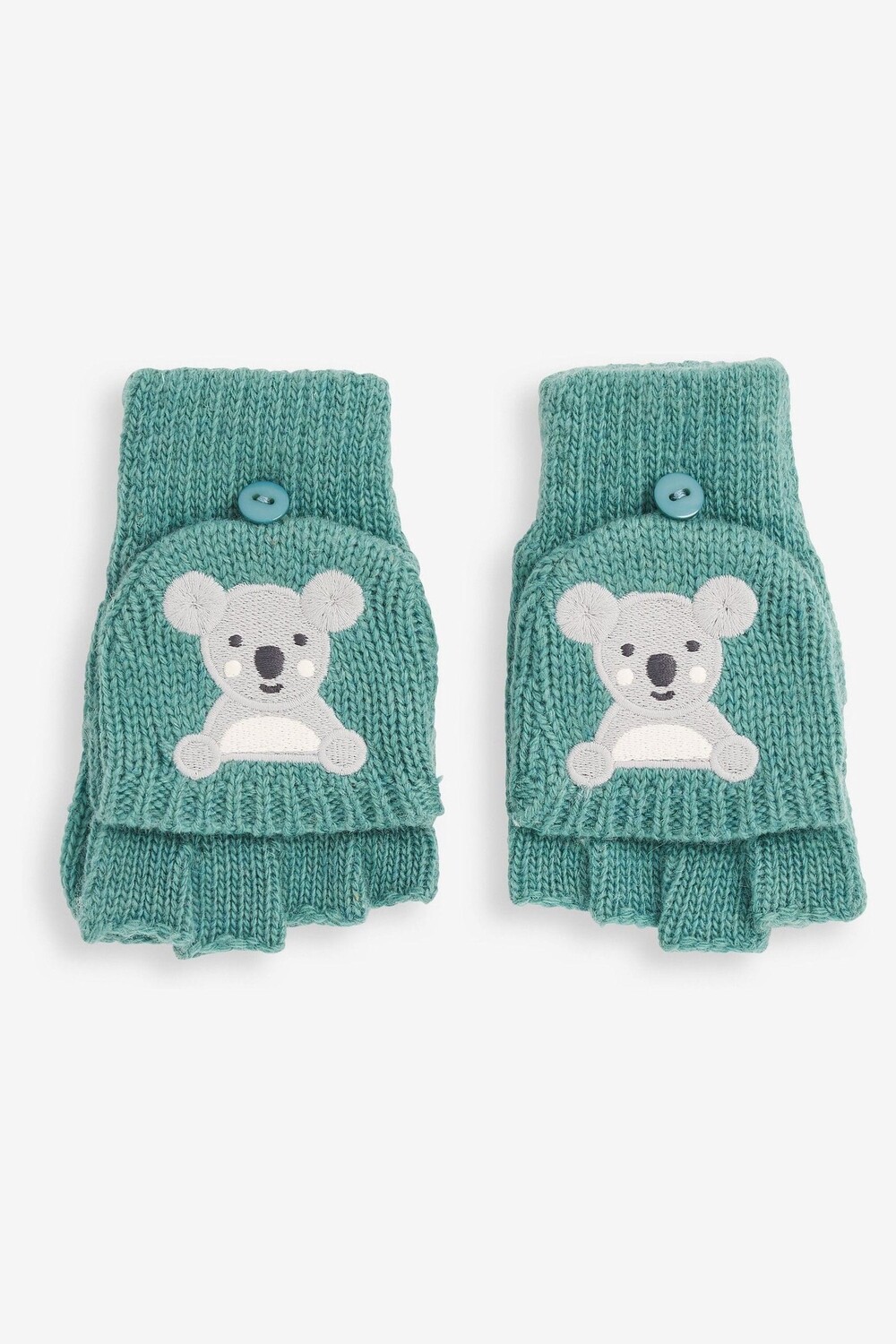 

Перчатки с коалой Jojo Maman Bébé, бирюзовый