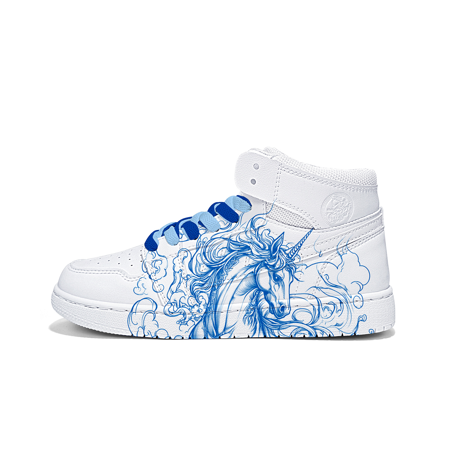 

Термостойкие нескользящие амортизирующие износостойкие высокие кроссовки для скейтбординга Unisex WARRIOR, x1729d( белый )