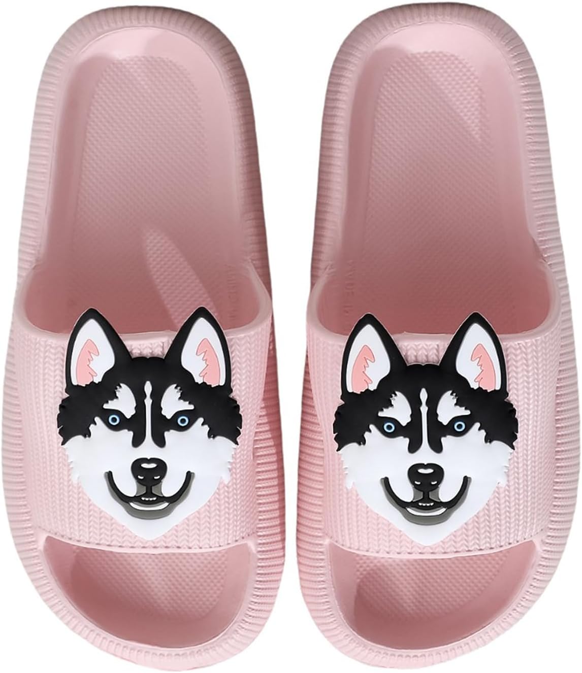 

Женские и мужские тапочки Cloud, шлепанцы для бассейна, душевые, пляжные сандалии, тапочки для ванной, с толстой подошвой, противоскользящие, удобные Nmhoo, розовый