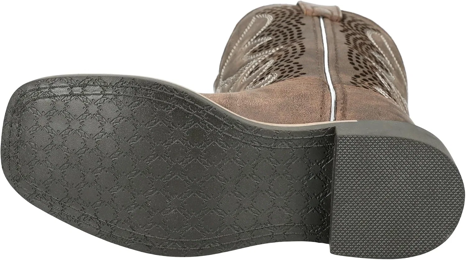 Детские сапоги для девочек с принтом Willow Smoky Mountain Boots, Vintage Chocolate/Silver — фото 4