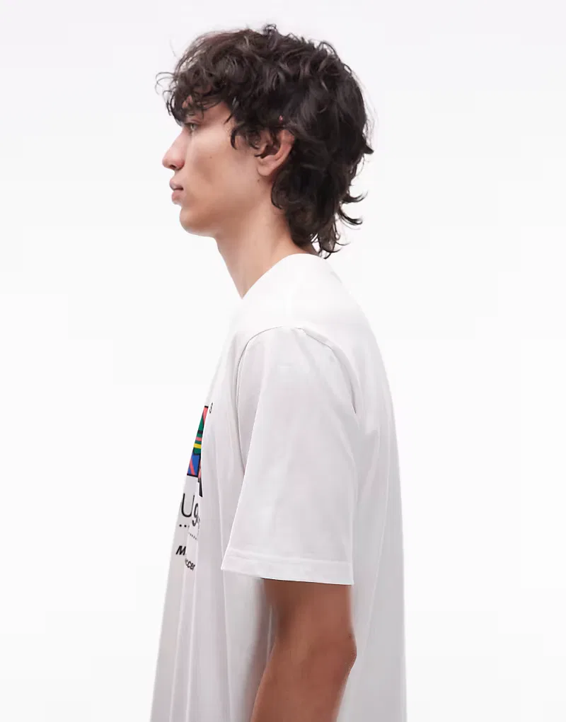 Футболка Adidas Originals archive graphic tee, белый — фото 4