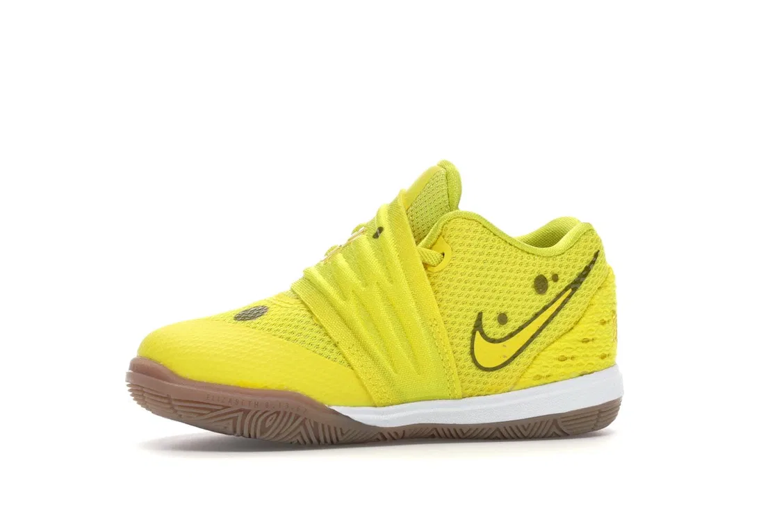 Детские кроссовки с принтом Nike Kyrie 5 Nike, Opti Yellow/Opti Yellow — фото 3