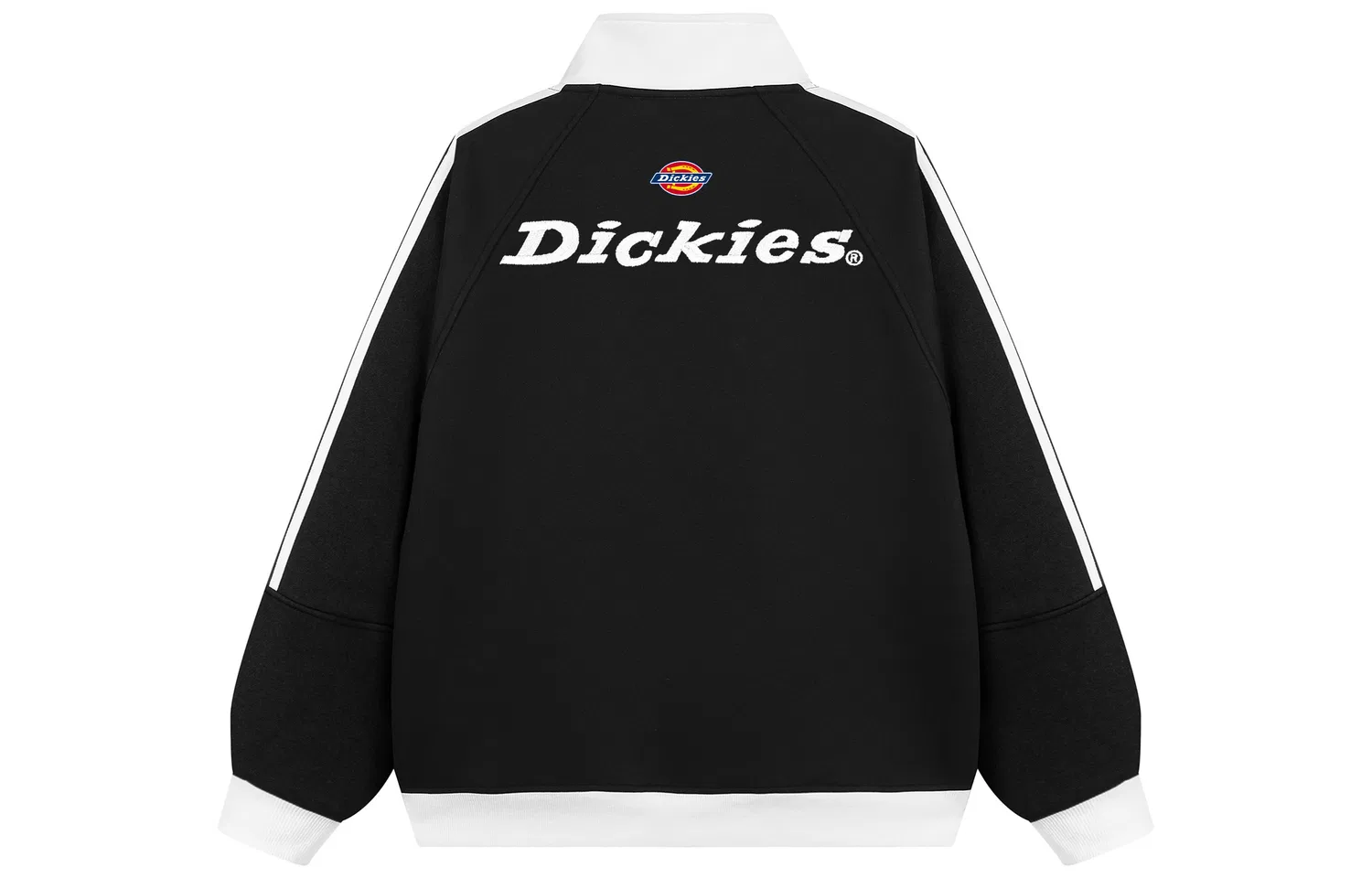 Детский свитшот с воротником-стойкой Dickies, Black White Collar